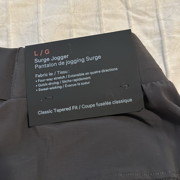 NWT lululemon Men’s surge joggers - Picture 4 of 4